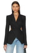 L'academie Emmy Blazer In Black