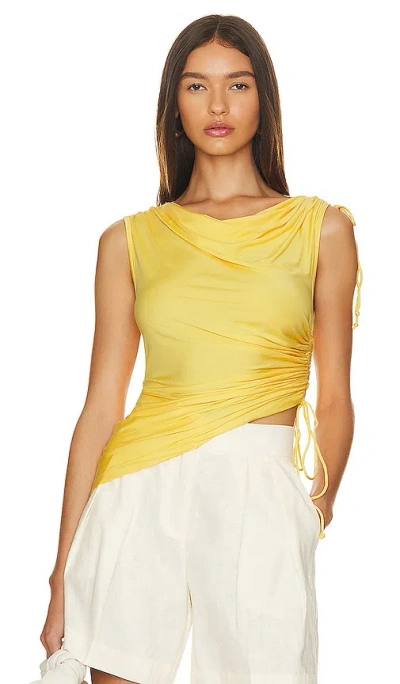 L'academie Greava Top In Yellow