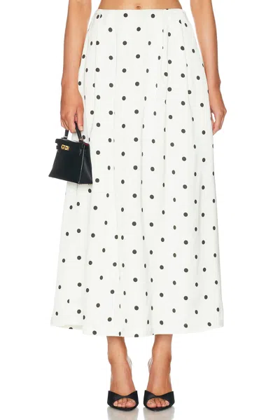 L'academie Haru Skirt In White