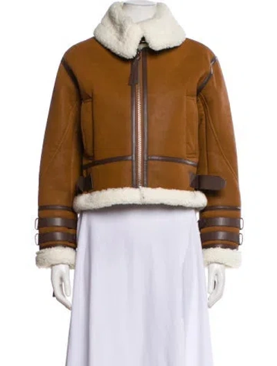Pre-owned L'academie Jacket In Brown
