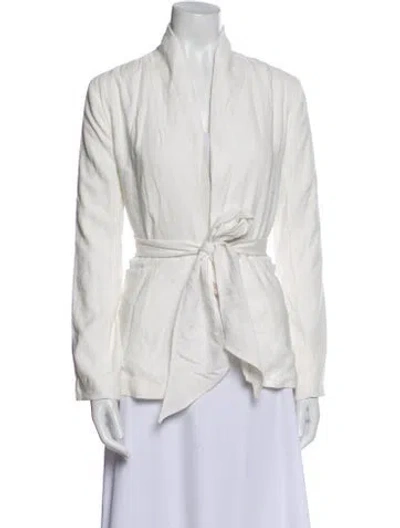 Pre-owned L'academie Jacket In White