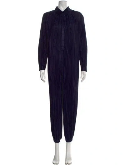 Pre-owned L'academie Jumpsuit In Blue