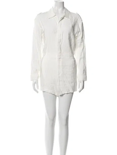 Pre-owned L'academie Jumpsuit W/ Tags In White