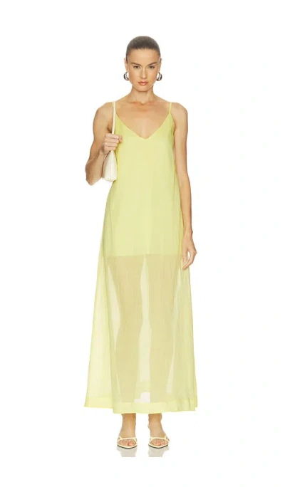 L'academie Lenai Maxi Dress In Yellow