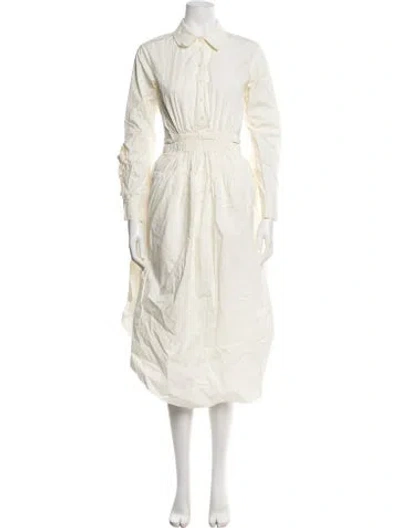 Pre-owned L'academie Long Dress In Neutral