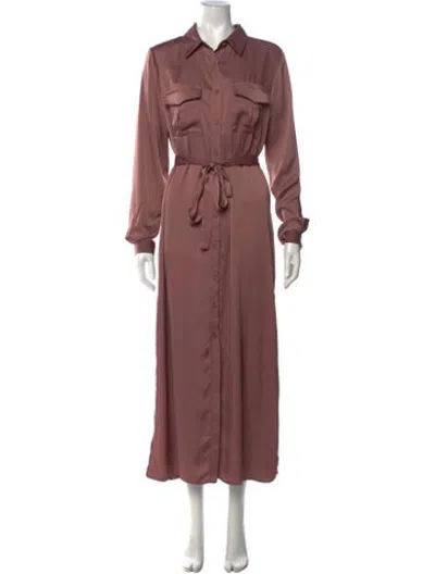 Pre-owned L'academie Long Dress In Neutrals