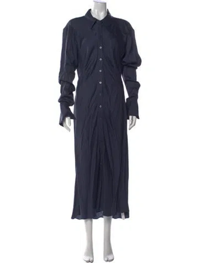 Pre-owned L'academie Long Dress W/ Tags In Blue