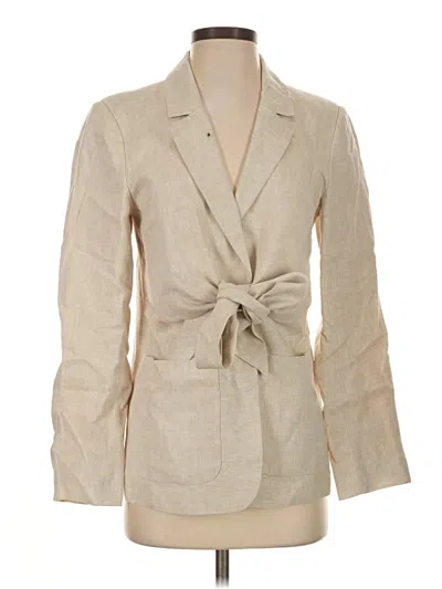 Pre-owned L'academie Los Angeles Blazer Jacket In Tan
