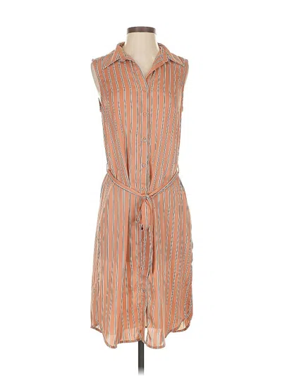 Pre-owned L'academie Los Angeles Casual Dress In Orange