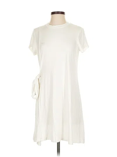 Pre-owned L'academie Los Angeles Casual Dress In White