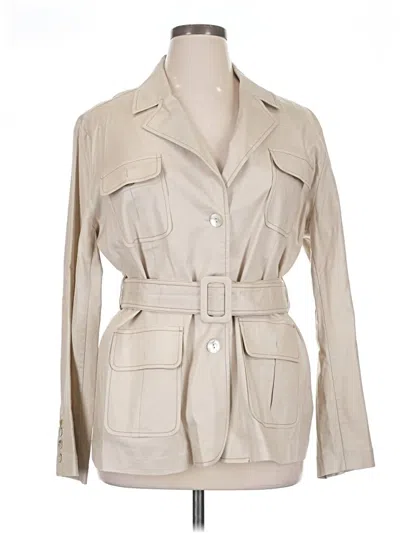 Pre-owned L'academie Los Angeles Trenchcoat In Brown