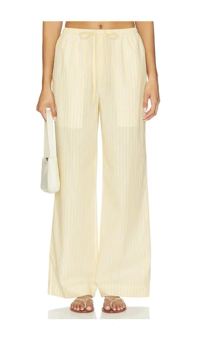 L'academie Micah Pant In Animal Print