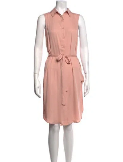 Pre-owned L'academie Midi Length Dress In Pink