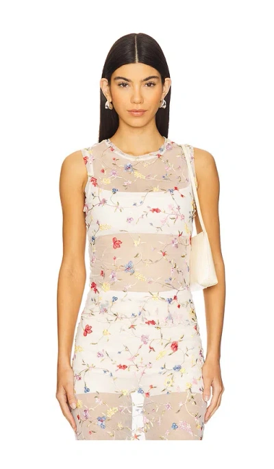 L'academie Ninah Top In White