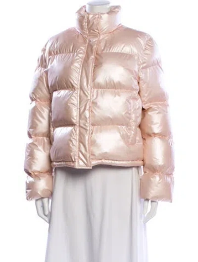 Pre-owned L'academie Nylon Bomber Jacket In Pink