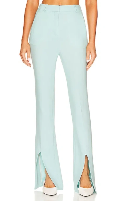 L'academie Ospen Notched Pant In Blue