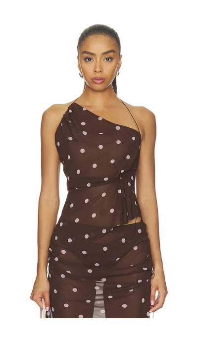 L'academie Ramona Top In Brown