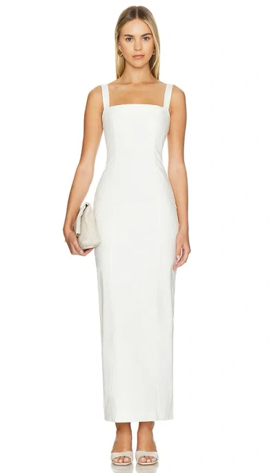 L'academie Renia Maxi Dress In Ivory
