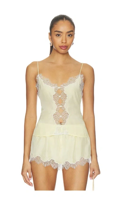 L'academie Rhea Cami Top In Yellow