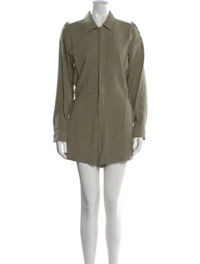 Pre-owned L'academie Romper In Green