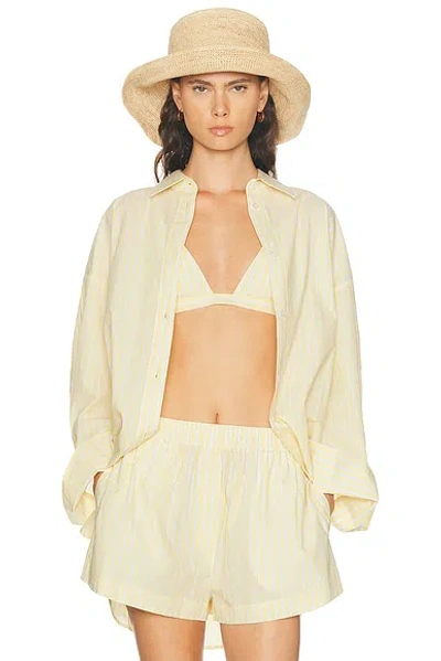 L'academie Romy Shirt In White