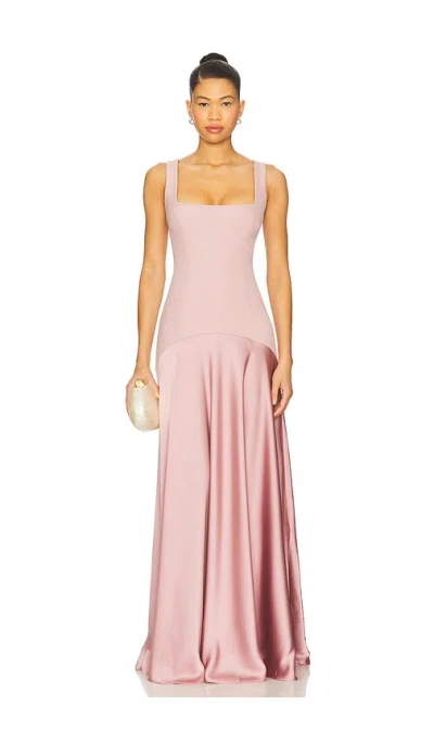 L'academie Sidney Gown In Pink