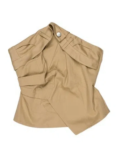 Pre-owned L'academie Sleeveless Top In Neutral