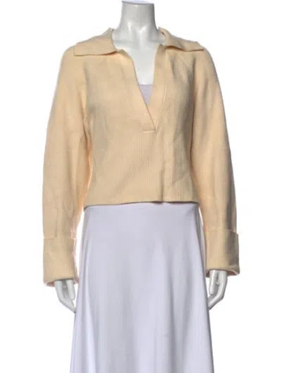 Pre-owned L'academie Sweater In Neutrals