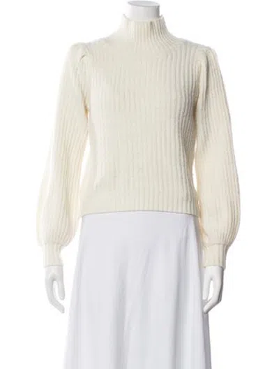 Pre-owned L'academie Turtleneck Sweater In Neutrals