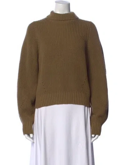 Pre-owned L'academie Turtleneck Sweater W/ Tags In Brown