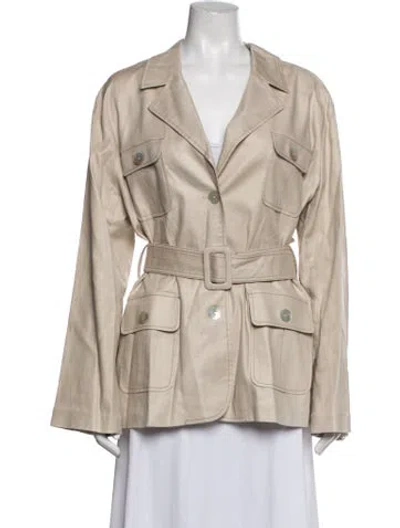 Pre-owned L'academie Utility Jacket In Neutrals