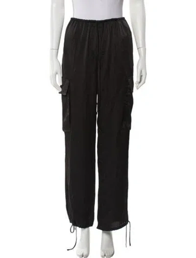 Pre-owned L'academie Wide Leg Pants In Black