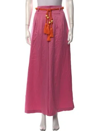 Pre-owned L'academie Wide Leg Pants W/ Tags In Pink