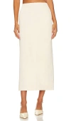 L'academie Dionira Maxi Skirt In Beige