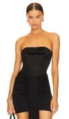 L'academie X Marianna Parker Top In Black