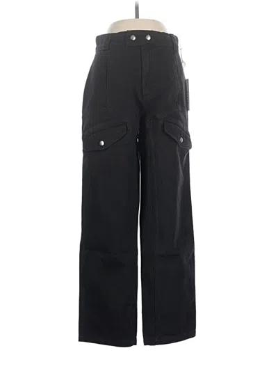 Pre-owned Lacausa Cargo Pants In Black