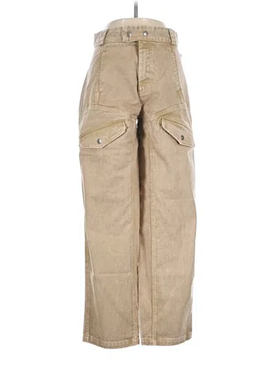 Pre-owned Lacausa Cargo Pants In Tan