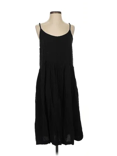 Pre-owned Lacausa Casual Dress In Black