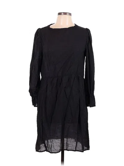 Pre-owned Lacausa Casual Dress In Black