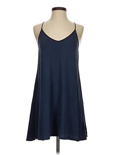 Pre-owned Lacausa Casual Dress In Blue