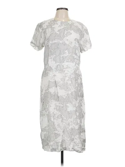 Pre-owned Lacausa Casual Dress In Silver