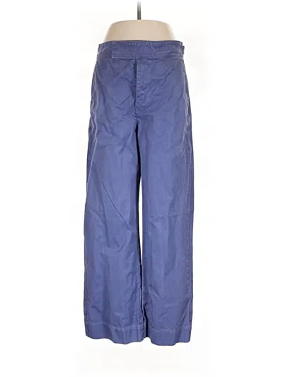 Pre-owned Lacausa Casual Pants In Blue