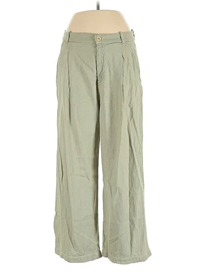 Pre-owned Lacausa Casual Pants In Green