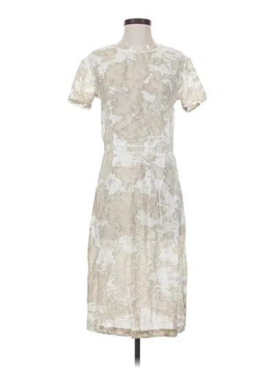 Pre-owned Lacausa Cocktail Dress In White