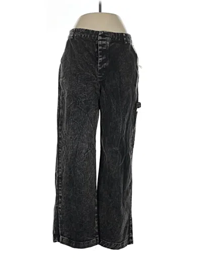Pre-owned Lacausa Jeans In Black