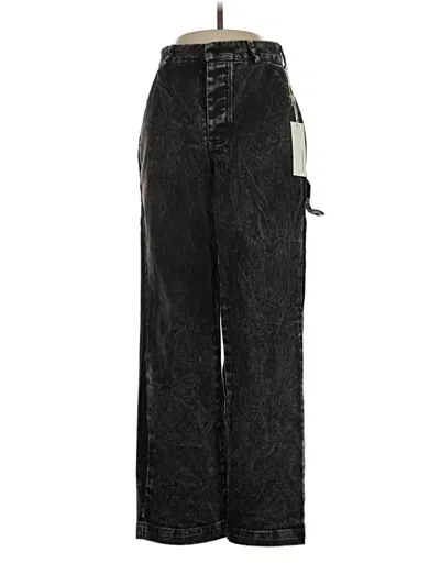Pre-owned Lacausa Jeans In Black