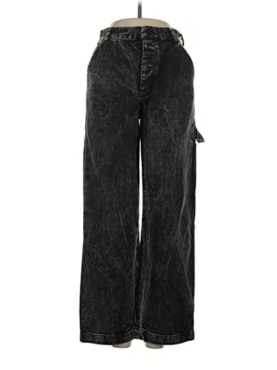 Pre-owned Lacausa Jeans In Black