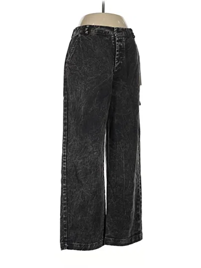 Pre-owned Lacausa Jeans In Black