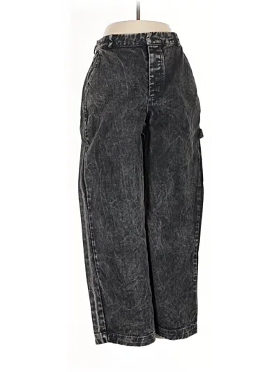 Pre-owned Lacausa Jeans In Gray