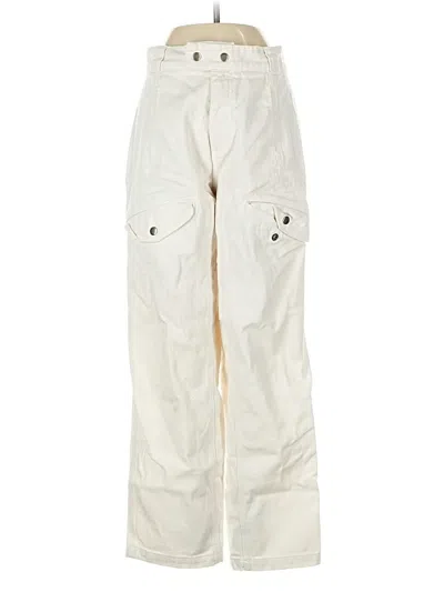 Pre-owned Lacausa Jeans In White